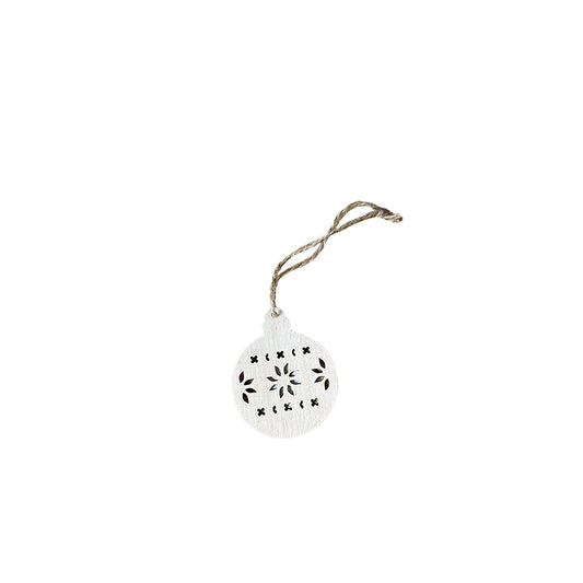 Ornament Carved Wood Ornament | Small
