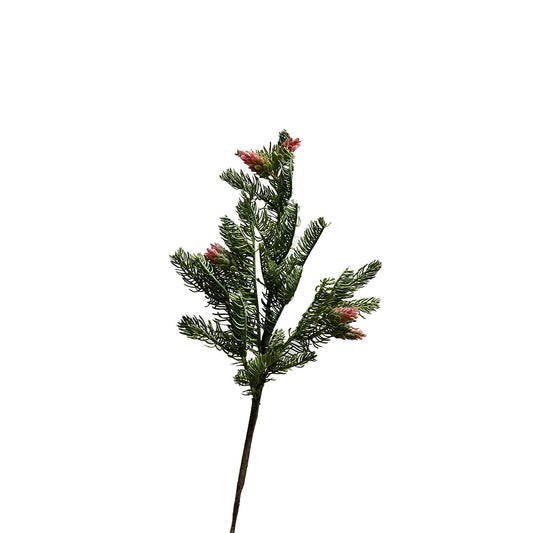 28" Spruce Branch with Cones