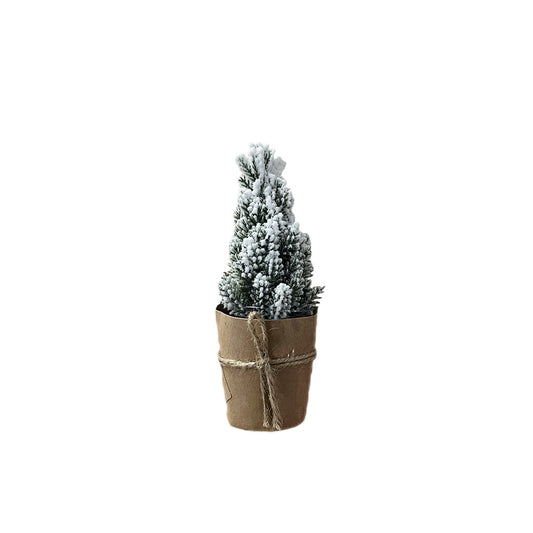 Mini Flocked Fir