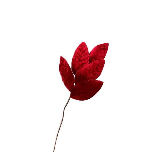 Red Velvet Leaf Stem