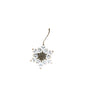 Small Glitter Snowflake Ornament