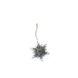 Large Glitter Snowflake Ornament