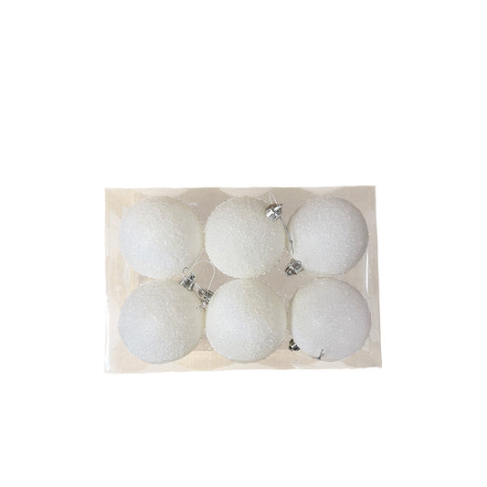 Glitter Bulb Ornament (6 pack) | Snowball