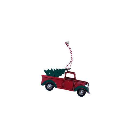 Metal Truck Ornament