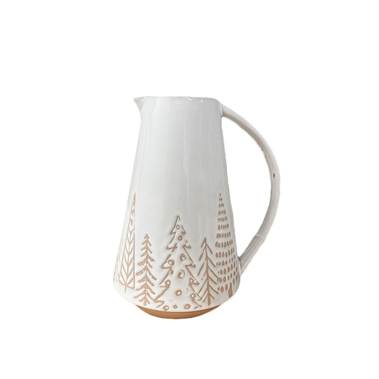 Ceramic Tree Pitcher
