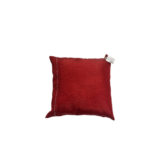 Red Shimmer Cushion