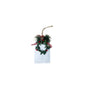 White Door Ornament