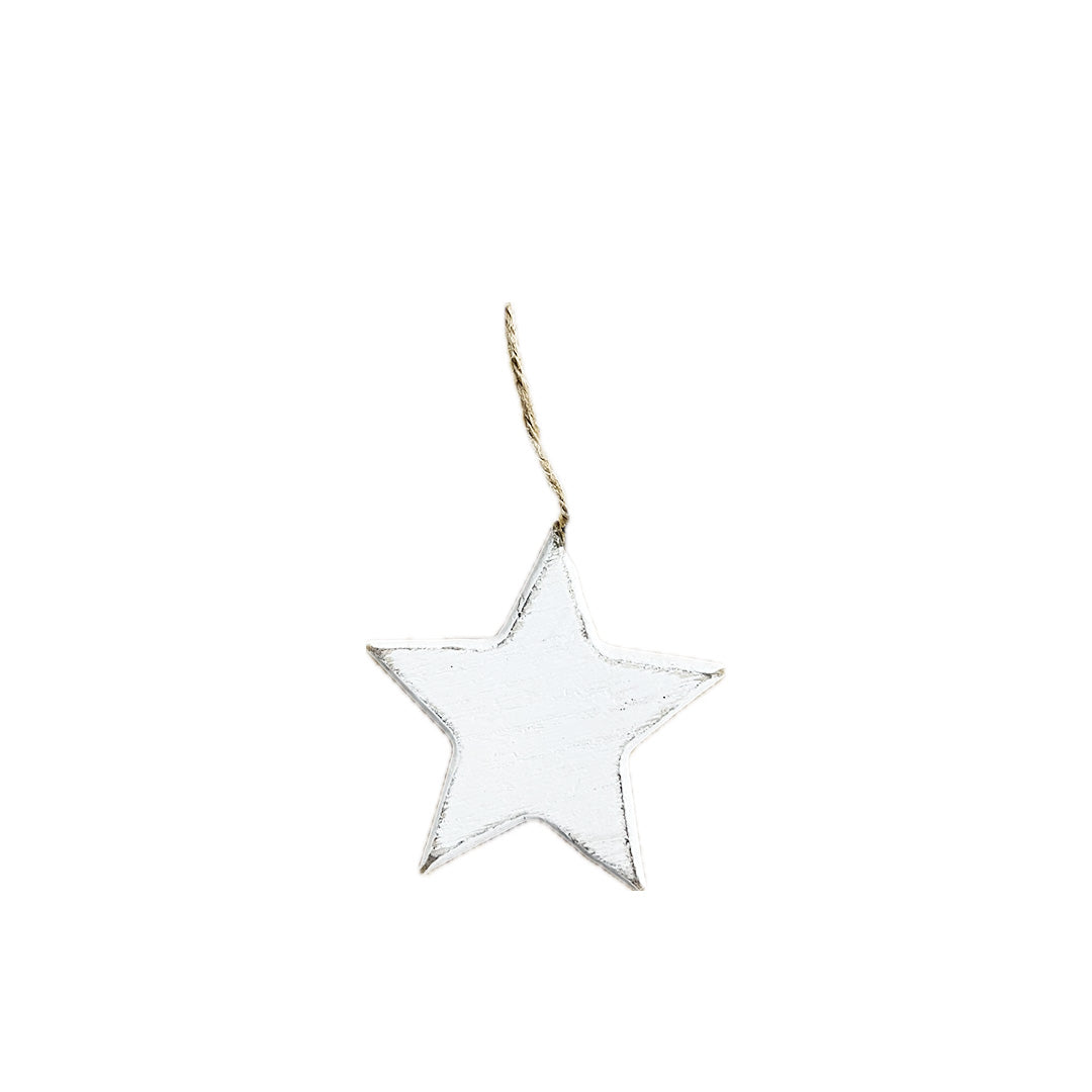 Wooden Star Ornament