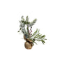 Frosted Pine Tree & Berries in Jute