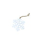 Flat Snowflake Ornament