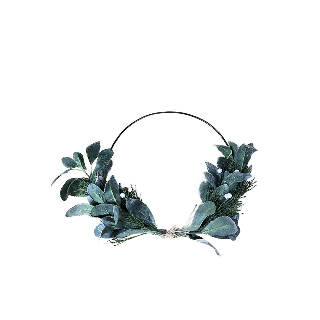 Eucalyptus and White Berry Wreath