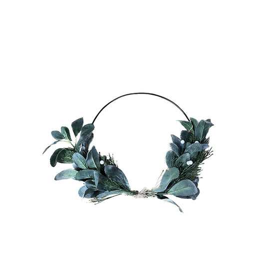 Eucalyptus and White Berry Wreath