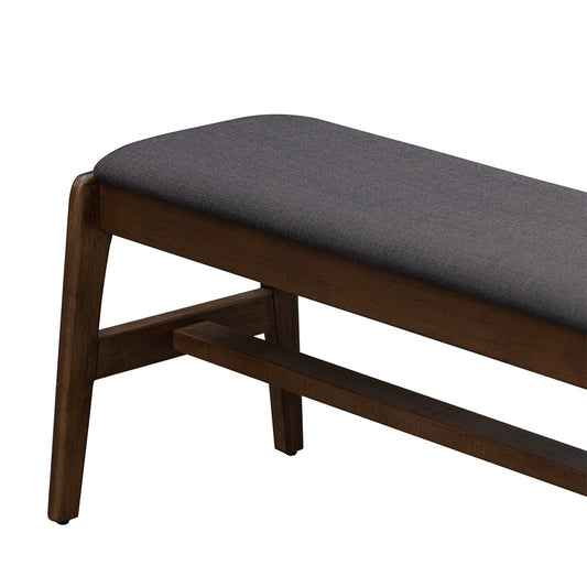 Remix Upholstered Bench - Grey