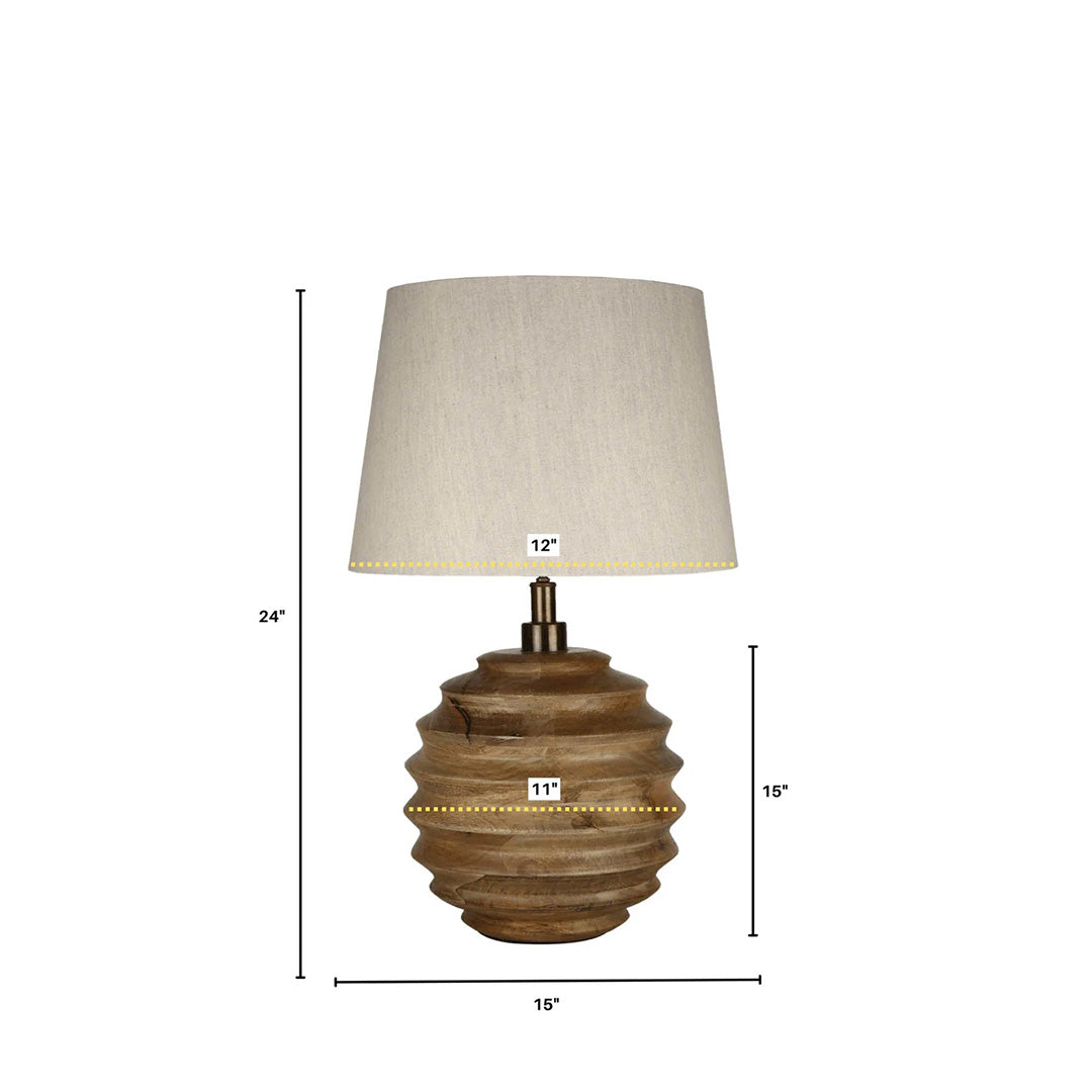 Skye Natural Lamp