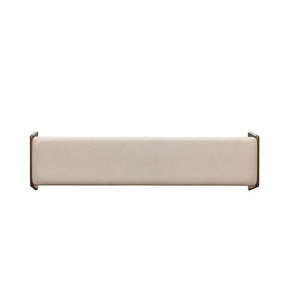 Remix Upholstered Bench - Cream