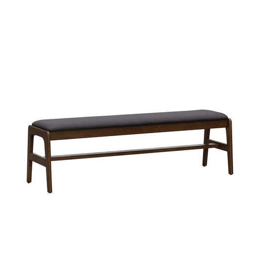Remix Upholstered Bench - Grey