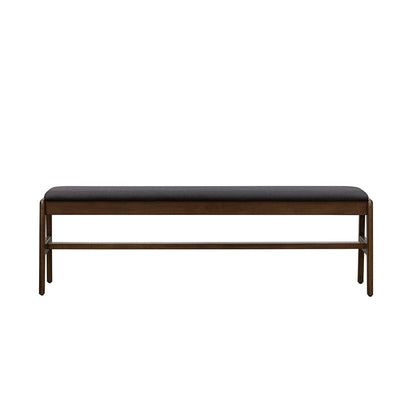 Remix Upholstered Bench - Grey