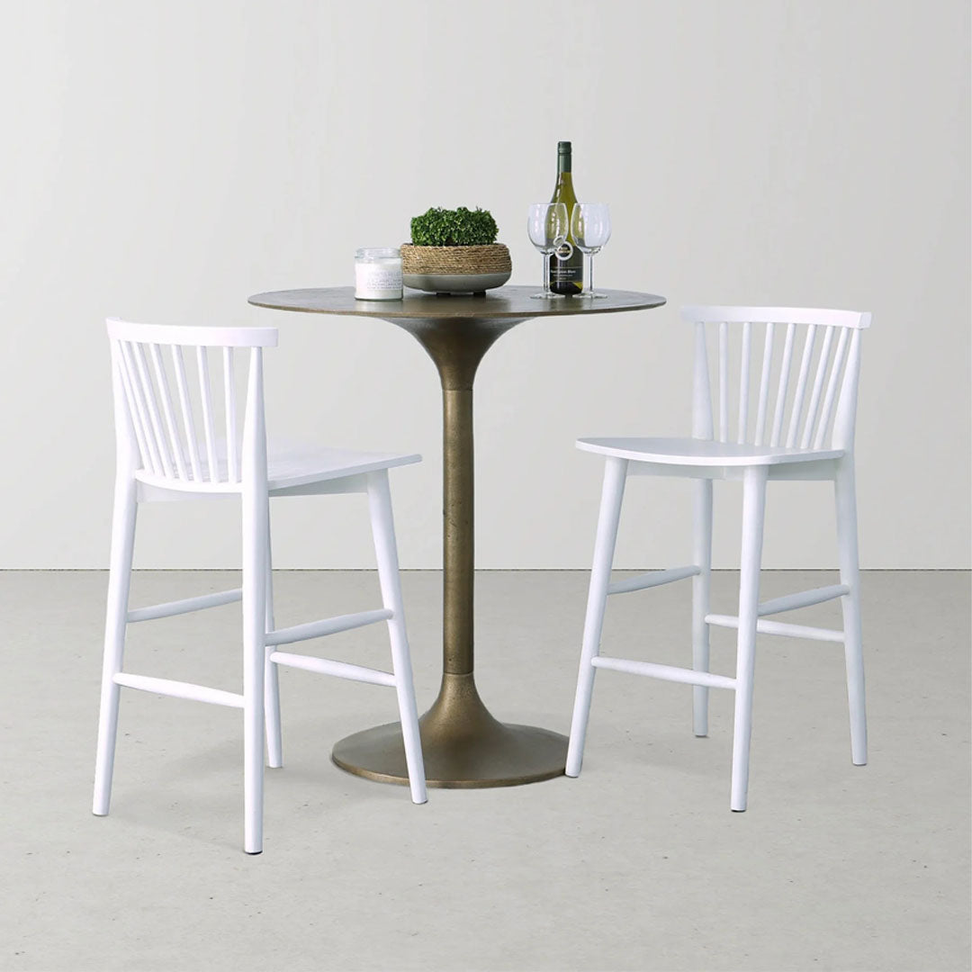 Easton Counter Stool | White