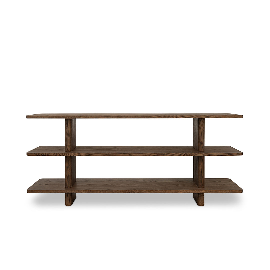 Casey Small Bookcase | Dark Brown