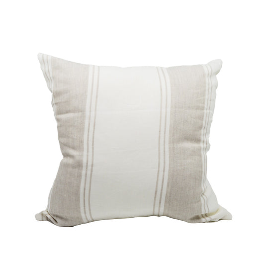 York Linen Striped Cushion