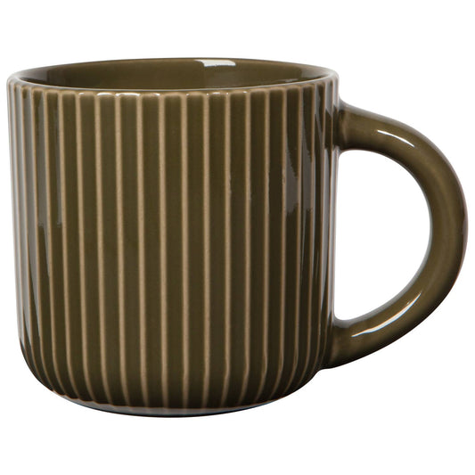 Fluted Mug | Olive