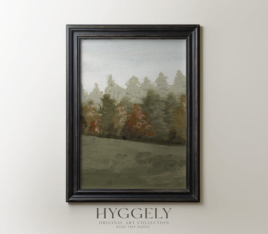 Autumn Landscape | Landscape Art Print | Road Trip Series | RT122