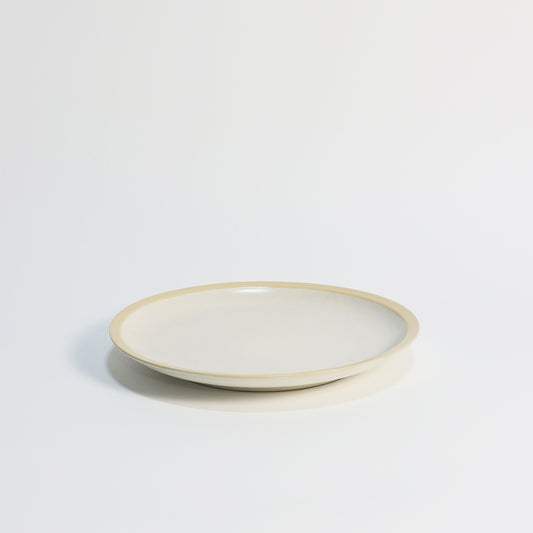 Cream Ceramic Plate