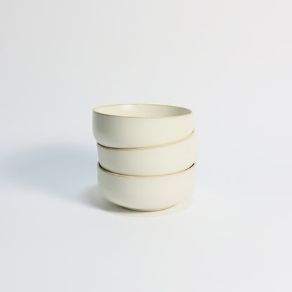 Cream Ceramic Bowl