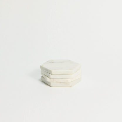 Stone Hexagon Coasters