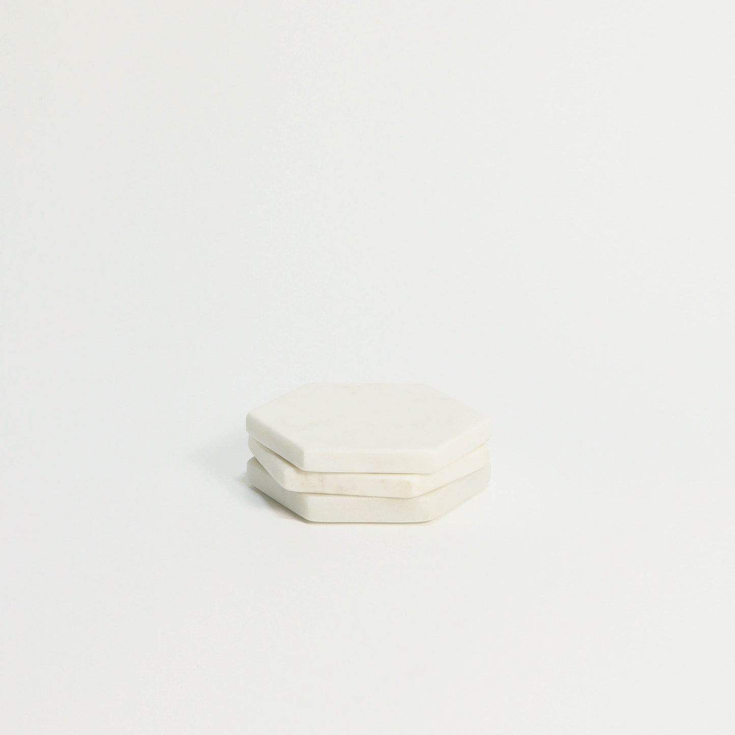 Stone Hexagon Coasters