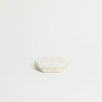 Stone Hexagon Coasters
