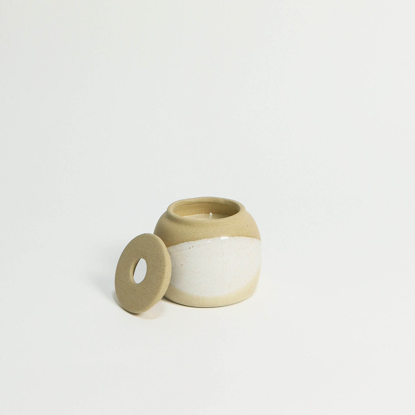 Candle in Ceramic Jar