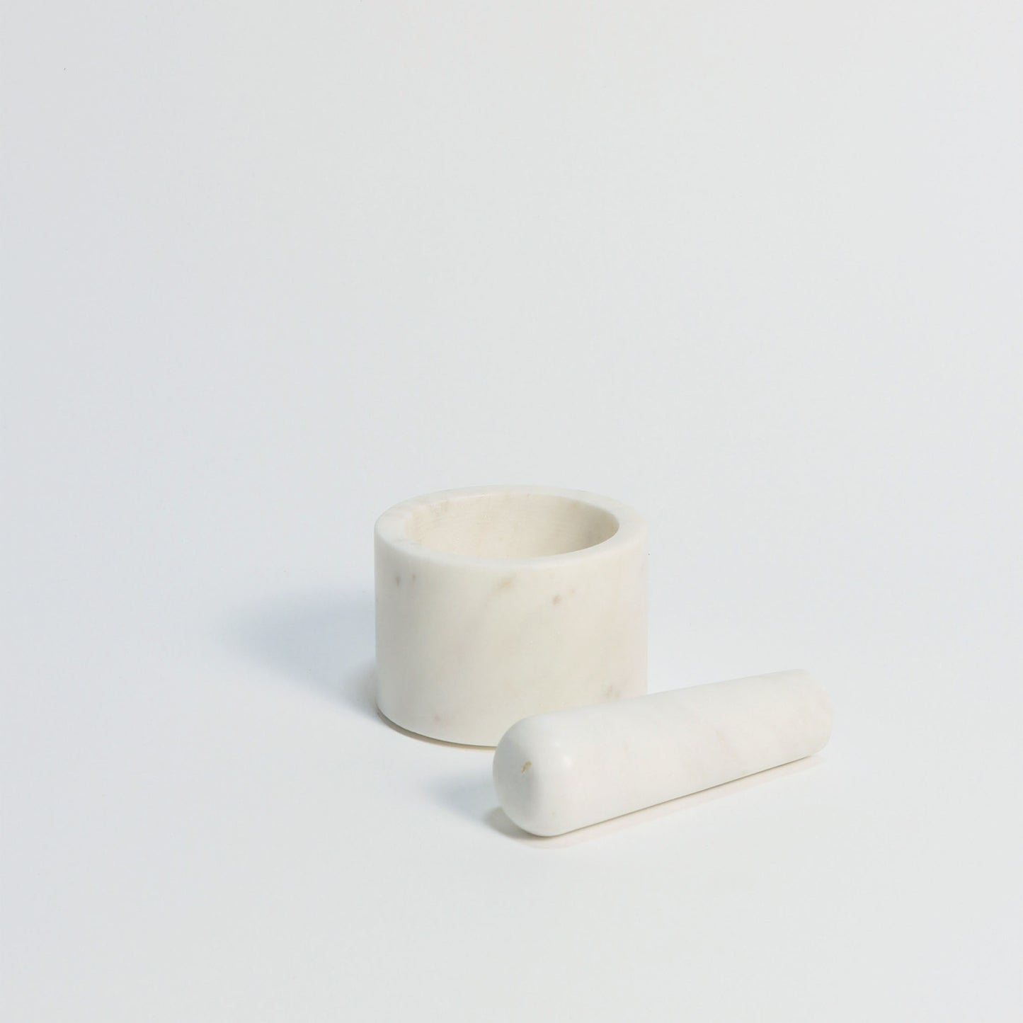 White Marble Mortar & Pestle