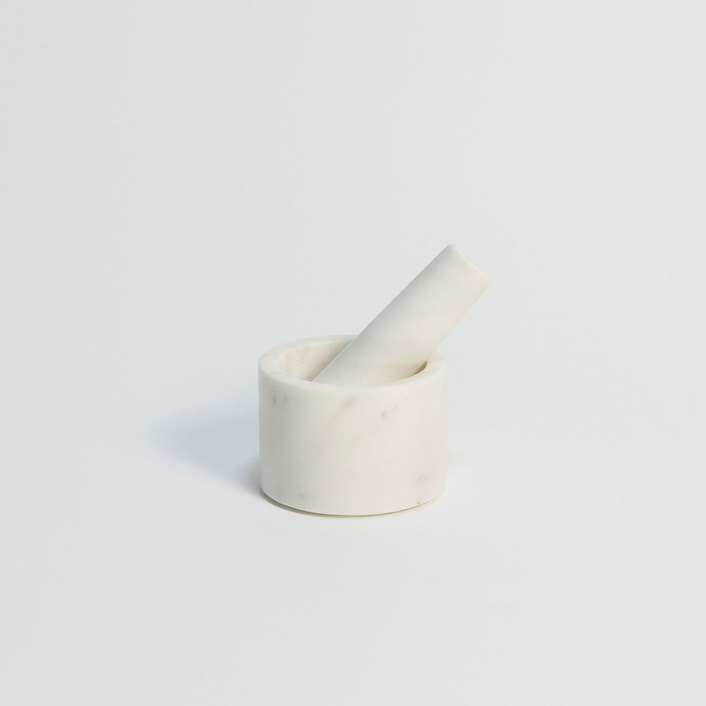 White Marble Mortar & Pestle