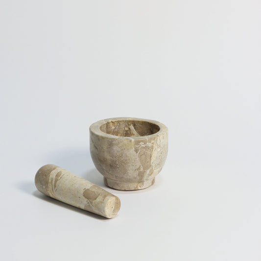 Leopard Stone Mortar & Pestle