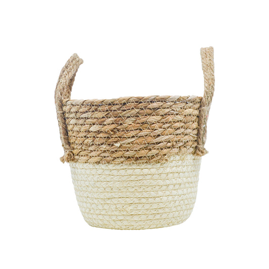 Auden Two Tone Woven Basket - Small