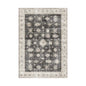 Aura Washable Spill Proof Charcoal Beige Multi Rug