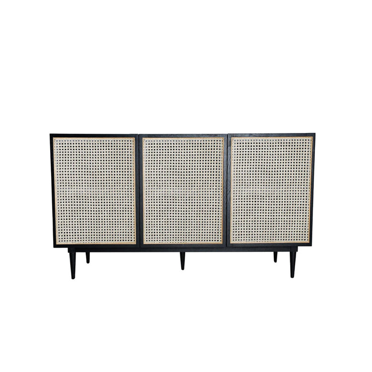 Cane Sideboard - Black