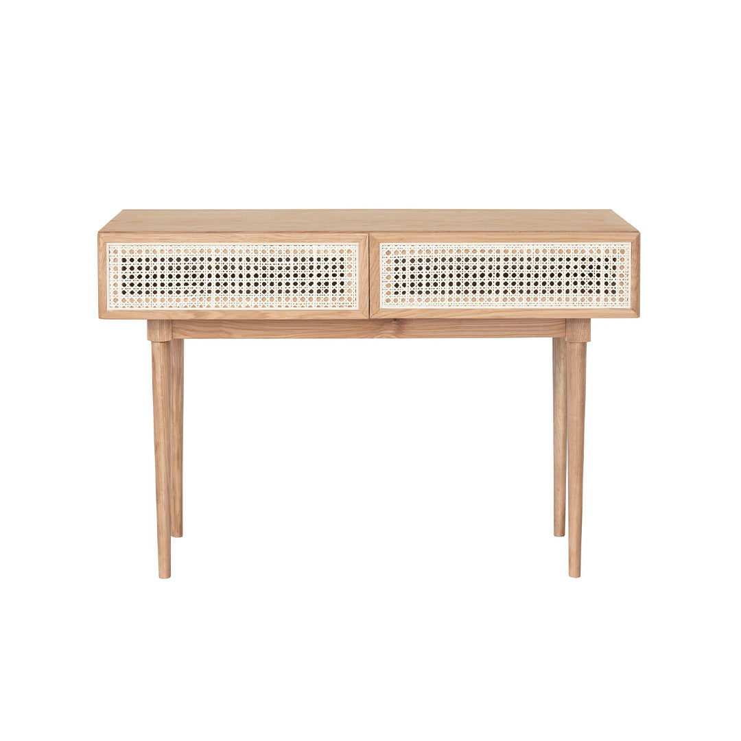 Cane Console Table | Natural