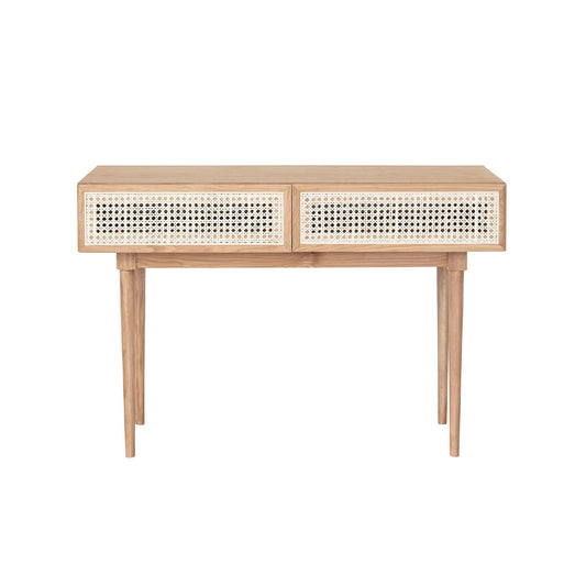 Cane Console Table | Natural