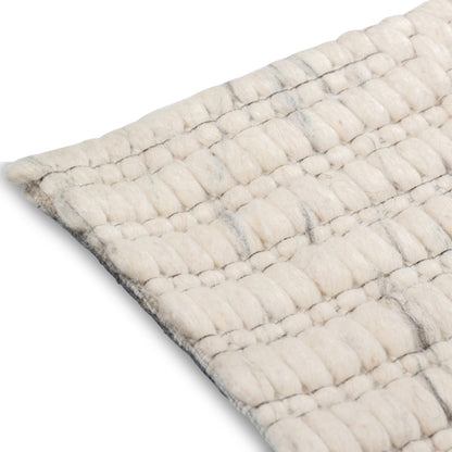 Chinook Handmade Beige Wool Rug