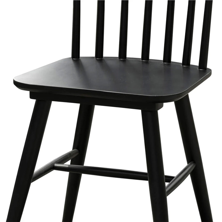 Easton Dining Chair - Acacia Wood Black