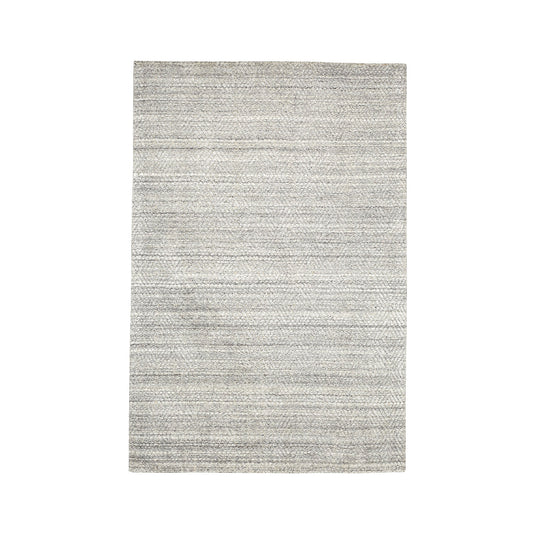 Estelle Hand Loomed Wool Silver Rug
