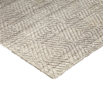 Estelle Hand Loomed Wool Taupe Rug