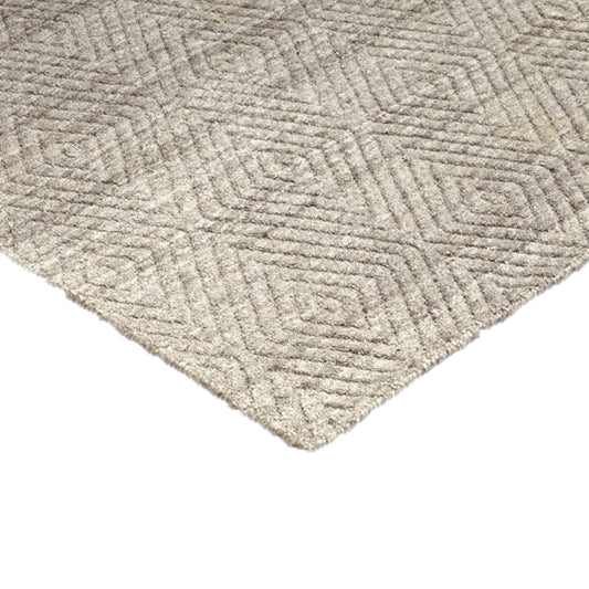 Estelle Hand Loomed Wool Taupe Rug