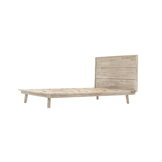 Gia King Bed Frame | Light Driftwood