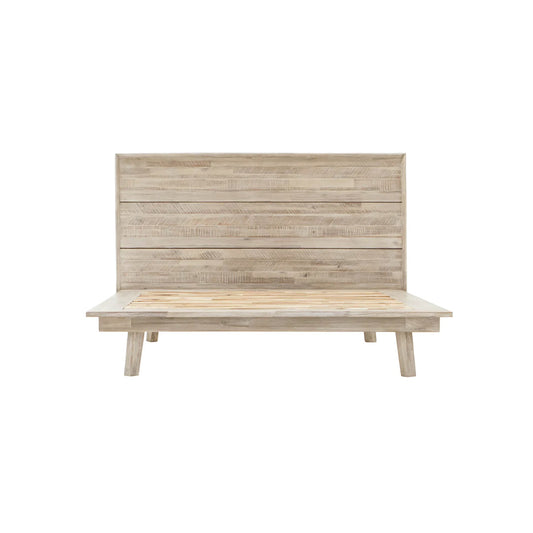 Gia Queen Bed Frame | Light Driftwood