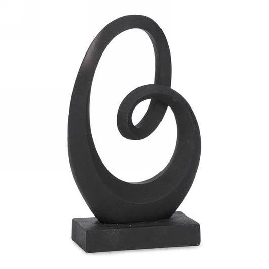 Frye Black Loop Decor on Base