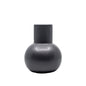 Arden Ceramic Bubble Vase - Dark Grey