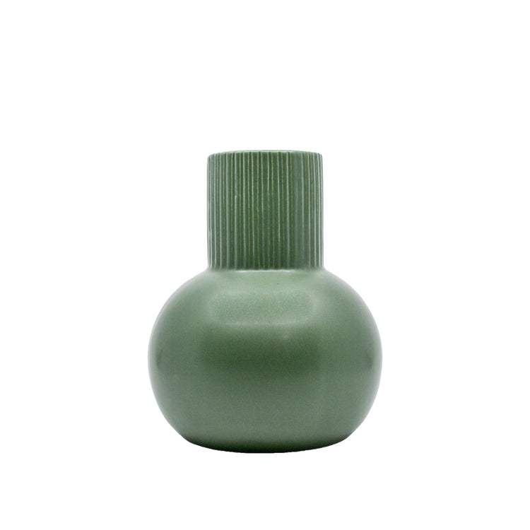 Arden Ceramic Bubble Vase - Green